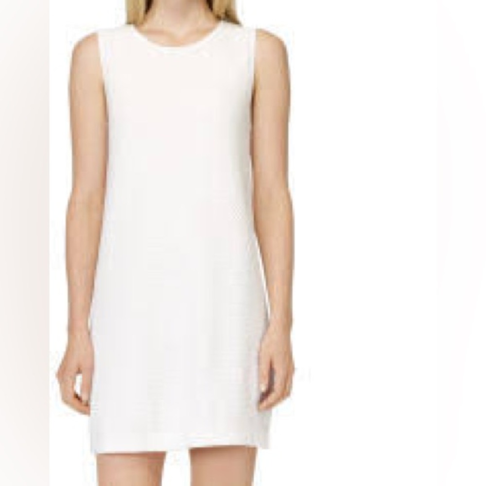 Club Monaco - Ribbed White Dress